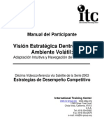 Vision Estrategica Dentro de Un Ambiente Volatil