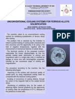 Unconventional Cooling Systems For Ferrous Alloys Solidification