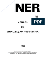 Manual de Sinalização Rodoviária