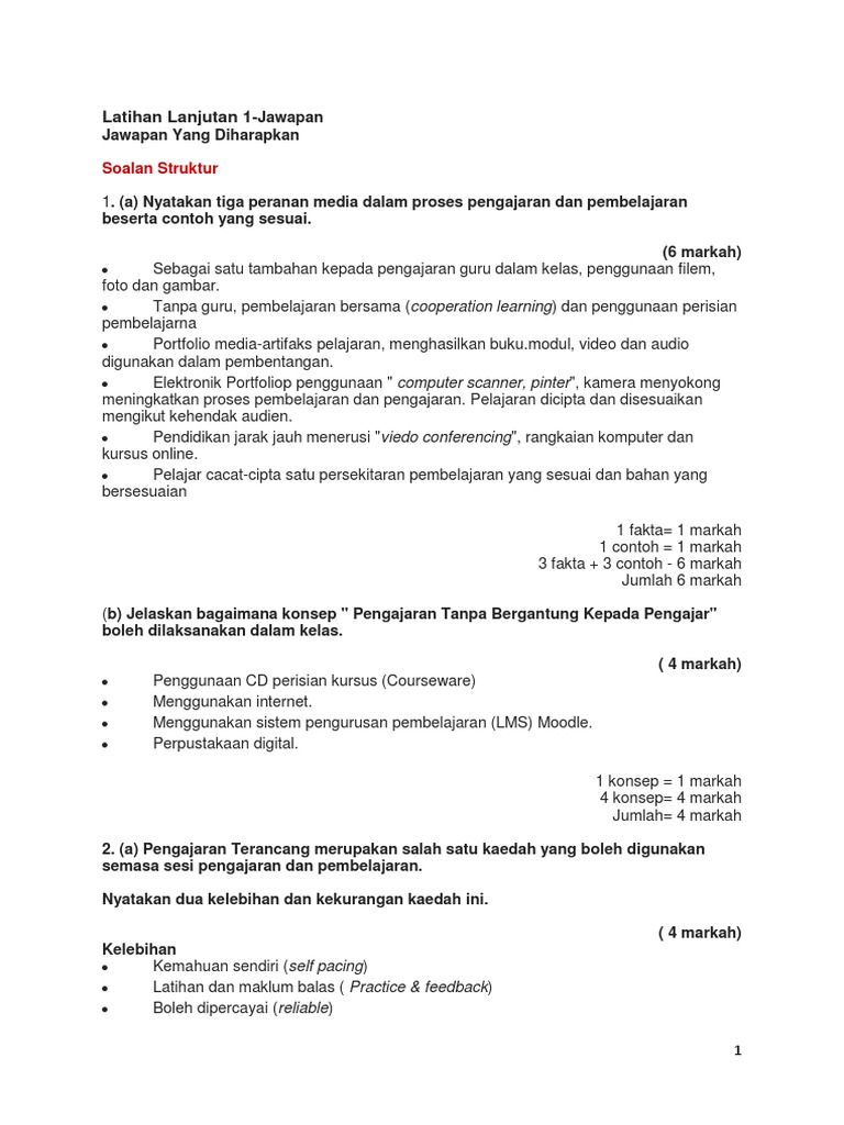 Contoh Soalan Edu3105 Pdf