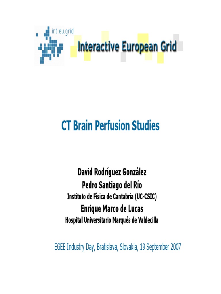 CT Perfusion Report Template | PDF | Stroke | Ischemia