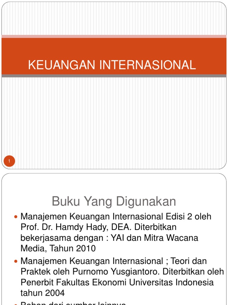 Keuangan Internasional Ppt