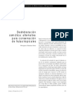 Deshidratación Osmótica – (Conservación de Frutas Tropicales)