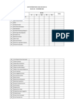 Daftar Pembayaran Uang Kas Kelas X