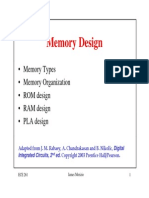 Memory Design PDF