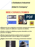 Soldadura Industrial HEE Consultores