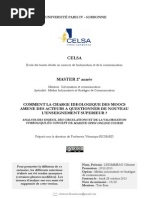Download Clment Lhommeau - Memoire CELSA - Comment la charge idologique des MOOCs amne des acteurs  questionner de nouveau lenseignement suprieur  by Clment Lhommeau SN182153145 doc pdf