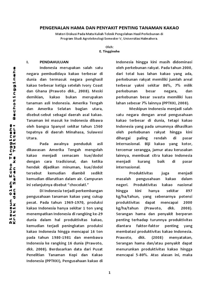 Jurnal Hama Dan Penyakit Tanaman Pdf Berbagi Tanam