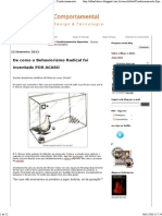 Olhar Comportamental - Design & Tecnologia Condicionamento Operante