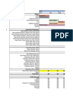 Wozniak, LLC: CHIROPRACTIC PRACTICE - PRO FORMA AND CASH FLOW TEMPLATE