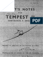 AP 2458B Pilot's Notes For Tempest II PDF