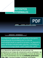 Depositos Epitermales -Miguel Huamani c