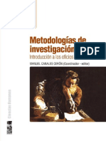 Metodologia de Investigacion Social Parte 1