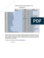 Jadual Penggunaan Bilik PPG S12011