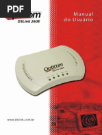 Opticom DSLink260E Manual Do Usuario Portugues Rev 4.1