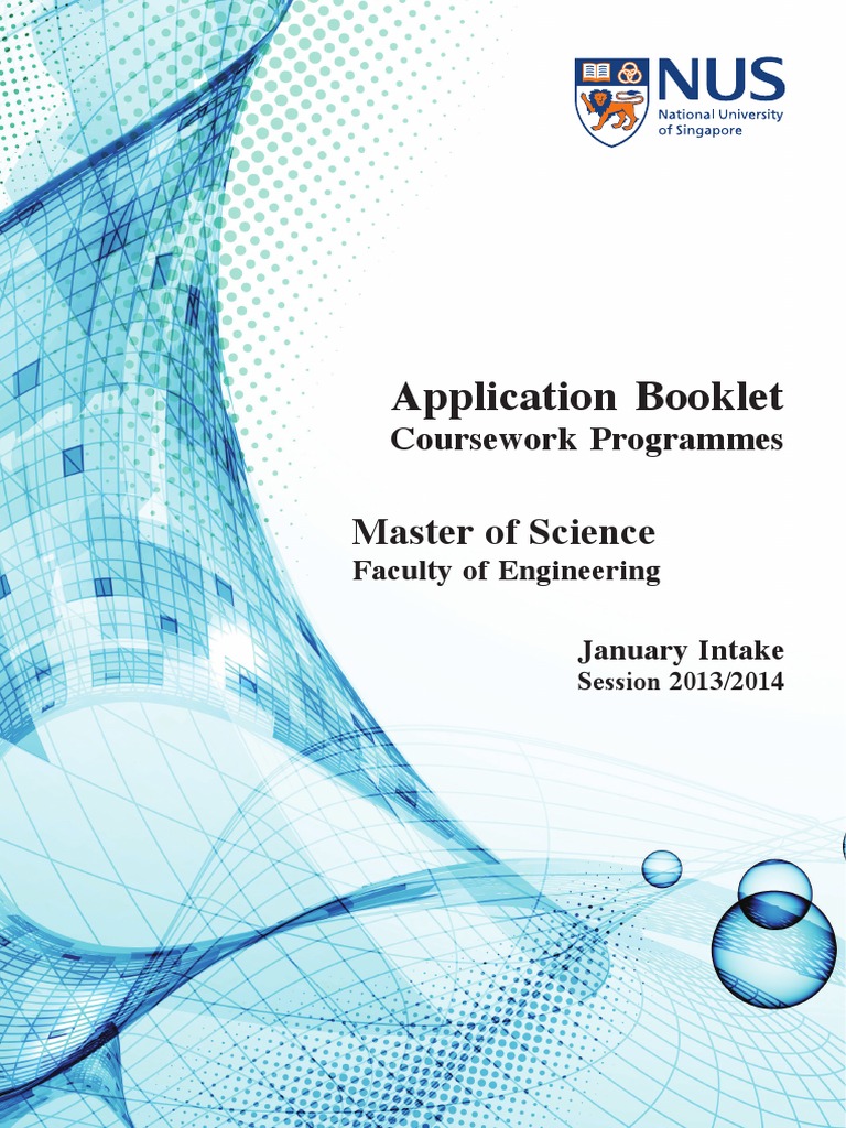 Nus master's degree classification image