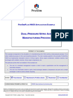 Dual Pressure Nitric Acid Process Simulation Results - ProSim PDF