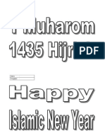 Kata-Kata Sambut Tahun Baru Islam 1435H Untuk Di Bendera Pawai