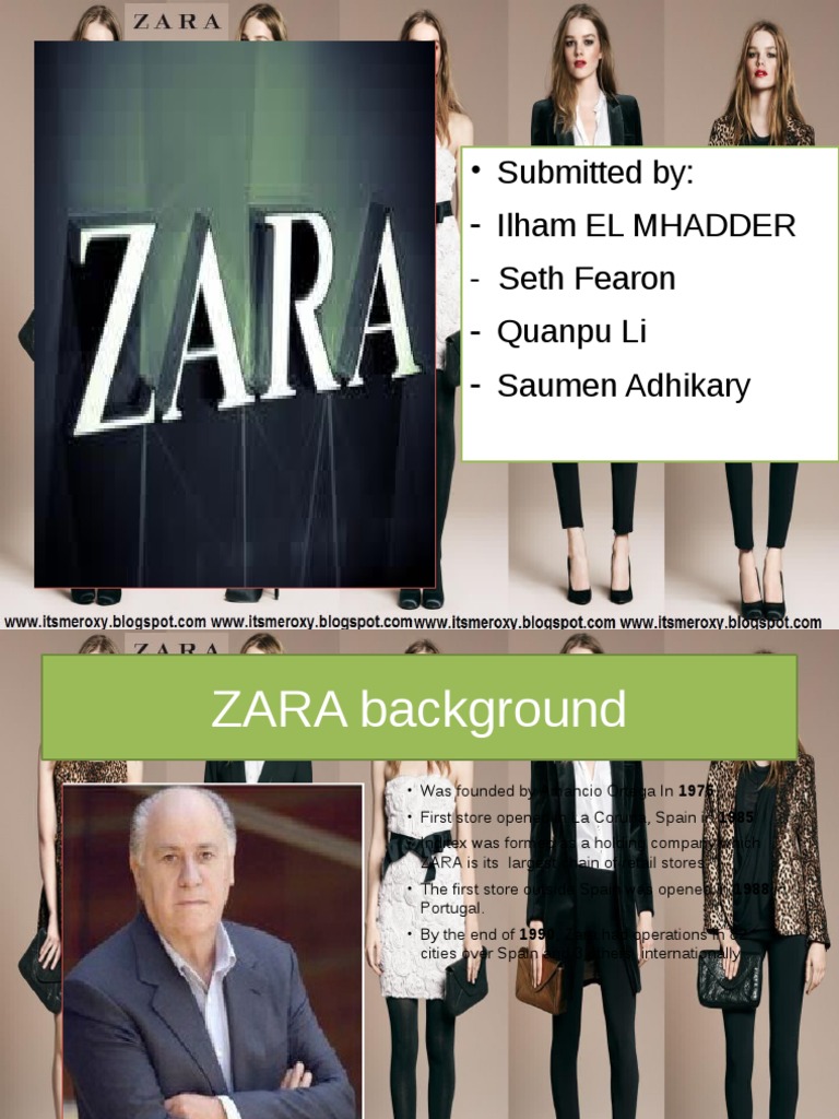 blue ocean strategy zara Clothing Industry Retail