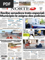 Periodico Norte de Ciudad Juarez 7 de Noviembre de 2013