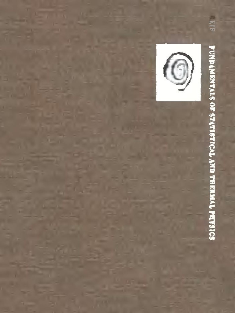 Reif Fundamentals Of Statistical And Thermal Physics