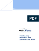 Creating large documents with OpenOffice.org Writer