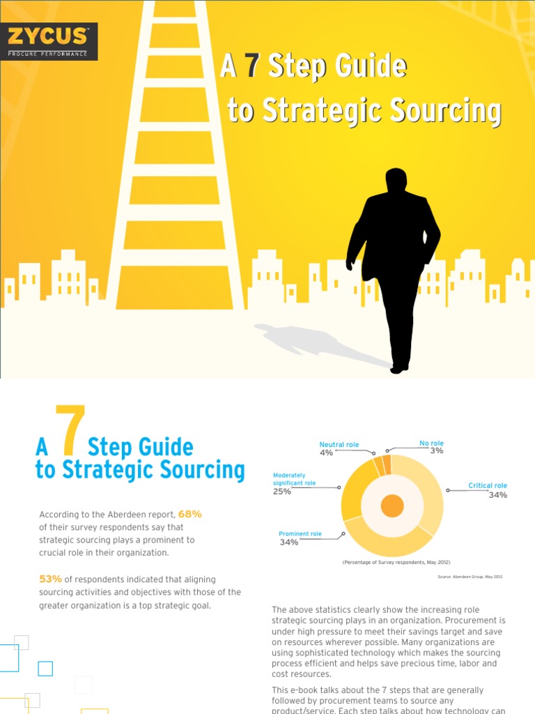 7 Steps to Effective Strategic Sourcing | PDF | Procurement | Request ...