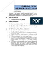 Peraturan Futsal Piala Menteri Pelajaran 2012 PDF