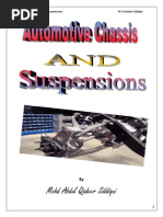 Automotive Chassis and Suspension by M A Qadeer