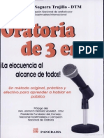 Oratoria de 3 en 3