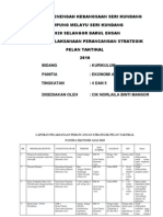 Contoh Laporan Dan Pelan Strategik