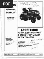 Download Craftsman Lawn Tractor 502254982 by ronhenderson65 SN18227825 doc pdf