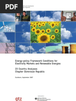 Download GTZ  Dominican Republic Energy Policy and Renewable Energy September 2007 by Detlef Loy SN18227884 doc pdf