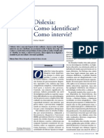 Dislexia, Como Identificar Como Intervir