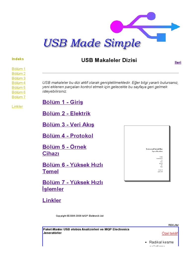 USB Made Simple Indeks PDF | PDF