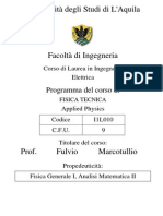 Programma Del Corso PDF