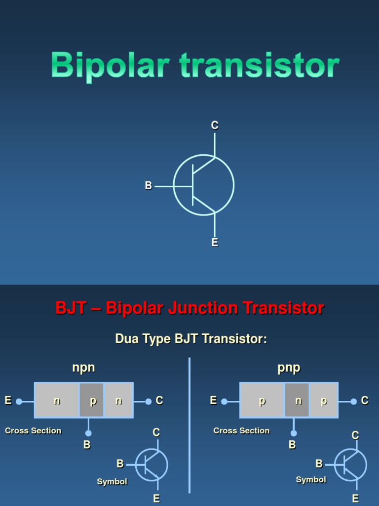 BJT Types and Characteristics Overview | PDF | Bipolar Junction ...