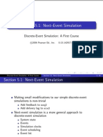 Section 5.1: Next-Event Simulation