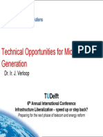 Technical Opportunities For Micro-Generation: T Delft