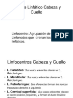 Drenaje Linfático Cabeza y Cuello