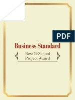 Best Bschool Project Award.pdf