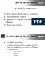 Matematicas financierasMBA