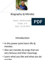 Biography dj Méndez