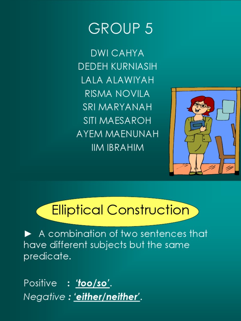 Elliptical Construction Explained | PDF
