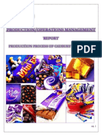 Cadbury - Production Process PDF