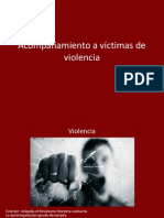 Acompañamiento a victimas de violencia