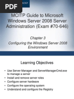 MCITP Guide To Microsoft Windows Server 2008 Server Administration (Exam #70-646)