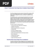 Download Tutorial Install Zimbra Server English by nanangspeed SN18232833 doc pdf