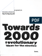 Living Marxism Live - Towards 2000