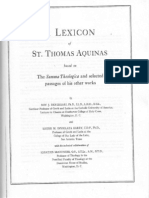 Lexicon of St. Thomas v. 
(2) Deferrari